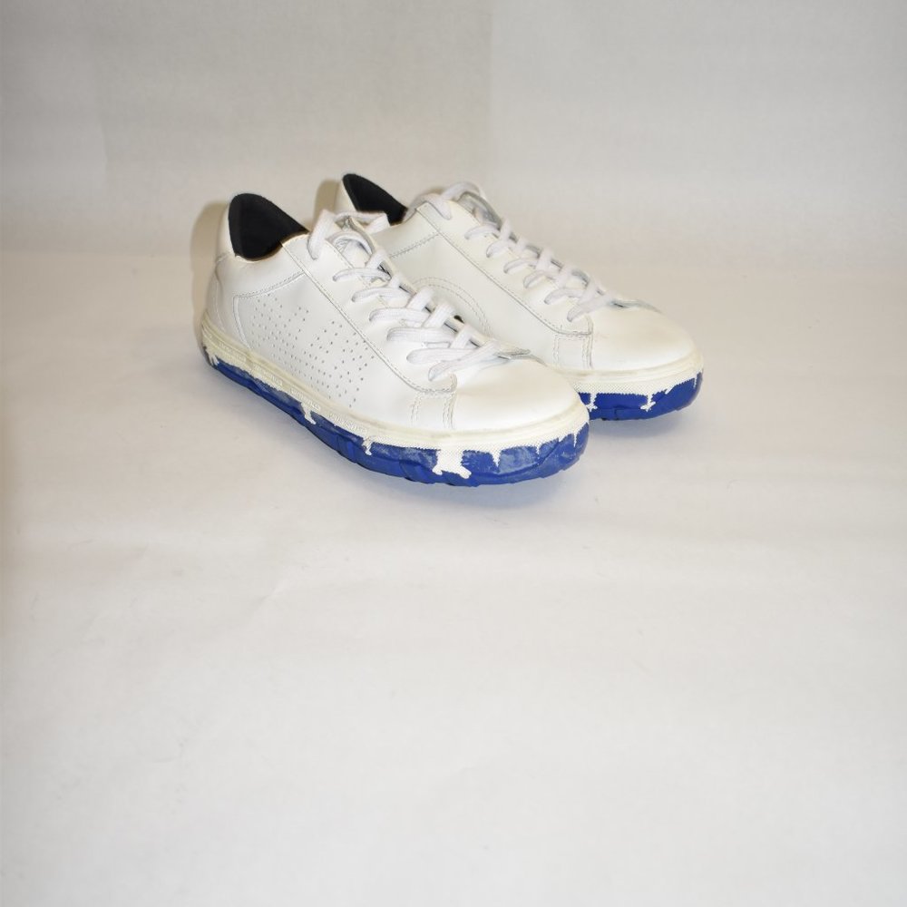 P448 C.S.L.-M Perforated Sneaker White Size 37 7 - Picture 2 of 10